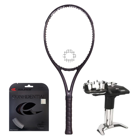 Теннисная ракетка Solinco Blackout 300 + струны + натяжка в подарок