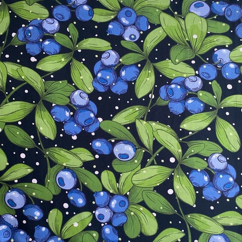 ПРЕДЗАКАЗ, ГОЛУБИКА, 100% хлопок