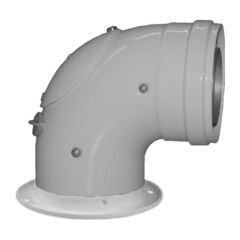 Wolf Отвод с ревизией DN60/100 90°, для газовых настенных котлов
