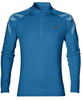 Рубашка беговая Asics Stripe 1/2 Zip Blue мужская