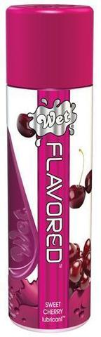 Лубрикант Wet Flavored Sweet Cherry с ароматом вишни - 106 мл. - Wet International Inc. Wet Flavored 21506