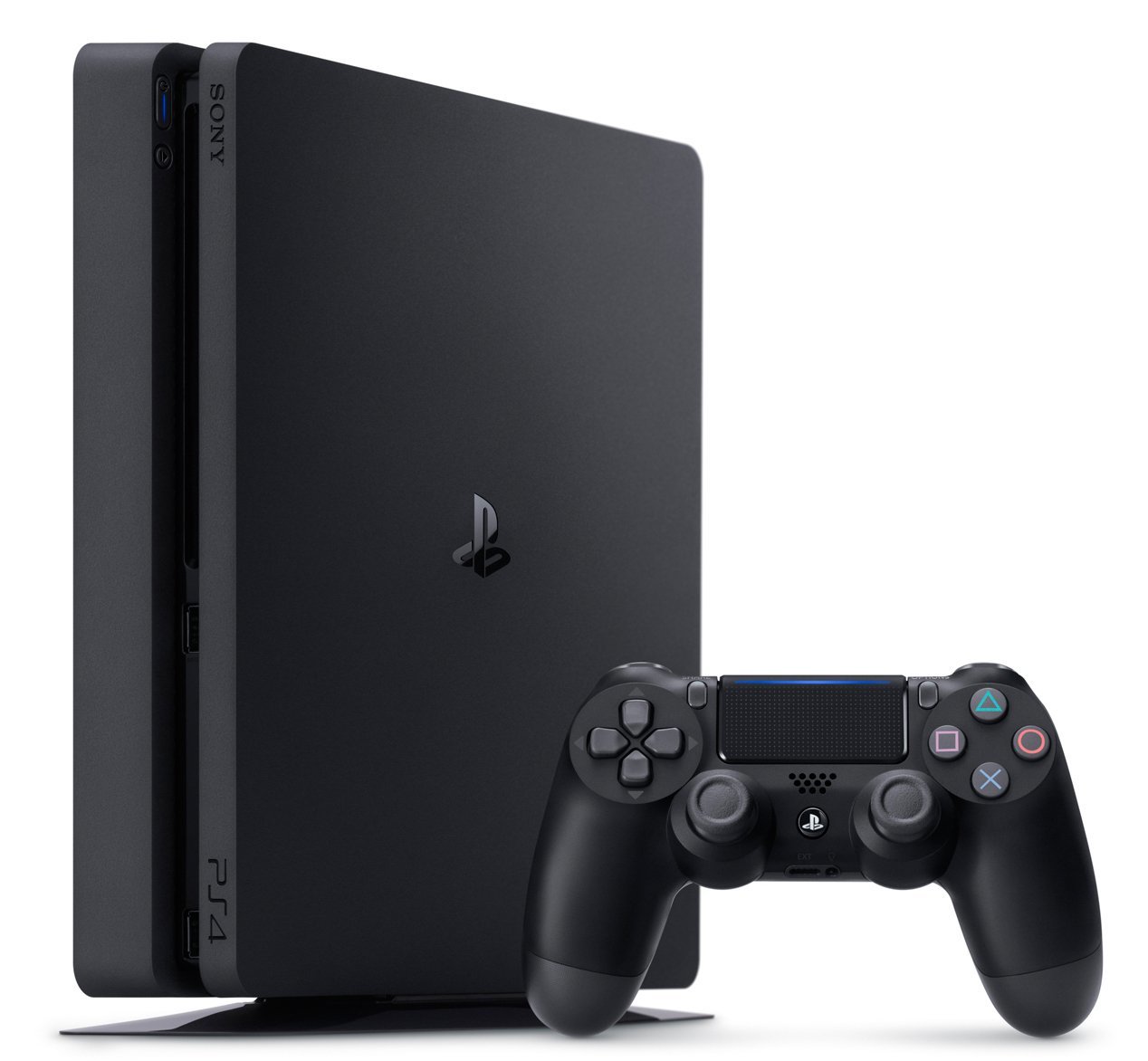 ᐉ Купить Игровая приставка Sony PlayStation 4 Slim, 500Gb, Jet Black в  Алматы по выгодной цене | ᐉ Интернет магазин электроники в Алматы | Riva.kz