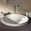 Geberit VariForm Раковина встраиваемая в столешницу овальной формы, 50х40 см, без отв. под смеситель, без отв. перелива