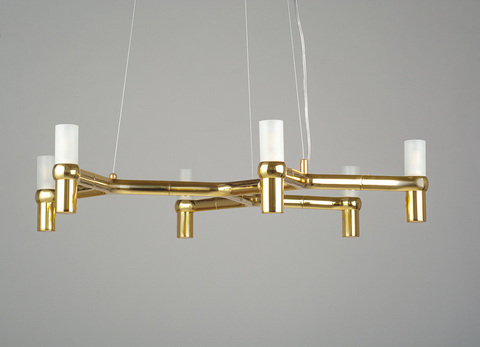 Люстра Crown Plana Minor 6 Gold D80