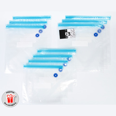 29 л набор из 10 многоразовых вакуумных Zip пакетов BerezaBurg