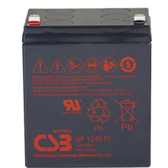 Аккумулятор CSB GP1245 F2 (12V16W)