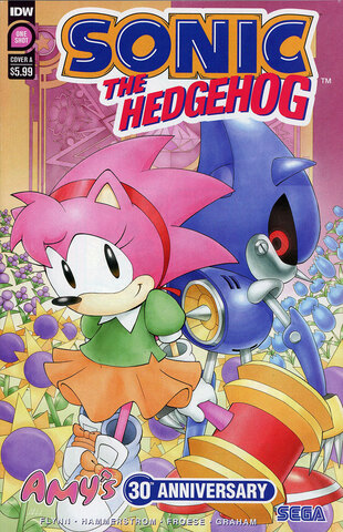 Sonic The Hedgehog Amys 30th Anniversary #1 (Cover A)