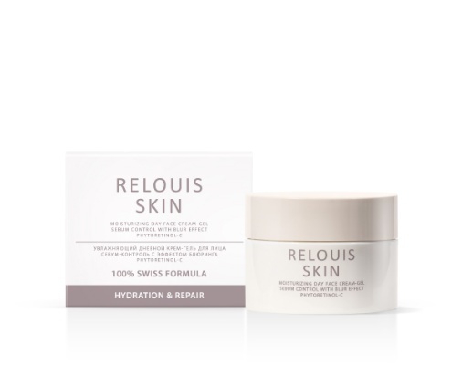 RELOUIS Hydration&Repair Крем-гель дневной для лица Увлажняющий себум-контроль 40г