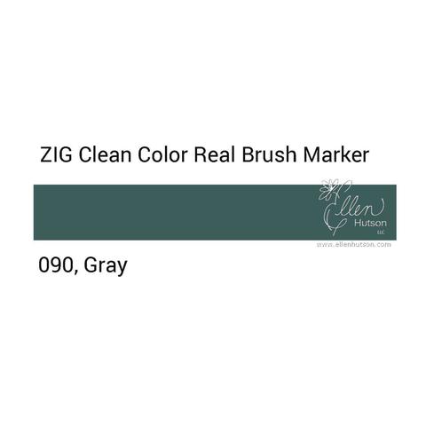 Маркер акварельный ZIG Clean Color Real Brush- штучно - 090