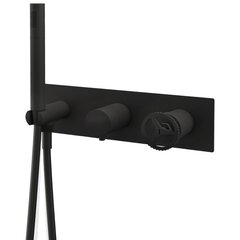 Remer Chrono CH97D3NO Смеситель для душа, черный матовый фото