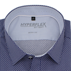 Рубашка Venti Body Fit 193176800-104 синий принт, серия Hyperflex
