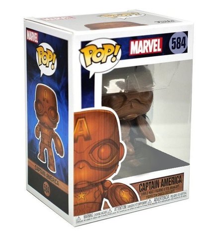 Фигурка Funko POP! Bobble: Marvel: Marvel: Captain America (WD) (Exc) 45048