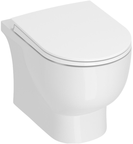 Унитаз Kerama Marazzi Buongiorno Pro BG.Pro.wc.02 подвесной безободковый  + сиденье BUONGIORNO PRO BG.Pro.seat.01\WHT для унитаза, белое глянцевое с микролифтом