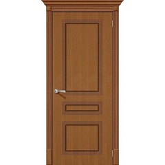 Купить Межкомнатная дверь шпон Стиль орех глухая