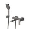 Cezares SLIDER-VD-01 SLIDER-VD-01 Смеситель для ванны и душа однорычажный в комплекте с ручным душем, шлангом и держателем, хром