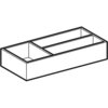 Вставка для выдвижного ящика Geberit Xeno² T-образная: B=32.3см, H=6.2см, T=15см, Серый / Меламин, древесная структура