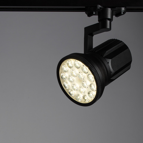 Трековый светильник Arte Lamp Pianta A6118PL-1BK
