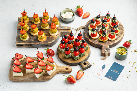 Фуршетный набор канапе «Сырный квартет», 40 шт.