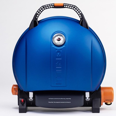 Газовый гриль O-GRILL 800T blue + адаптер А