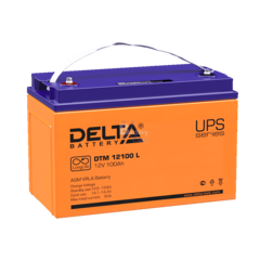 Аккумулятор Delta DTM 12100 L (AGM)