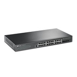 TP-Link TL-SG3428X-UPS JetStream 24 портовый гигабитный управляемый коммутатор уровня 2+ с 4 слотами SFP+ 10GE и ИБП