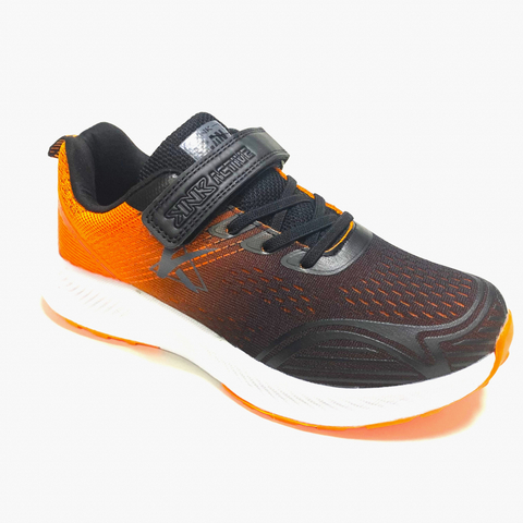 Кенка кроссовки текстиль р.37-41 HNR_22-003_black-orange