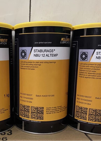 KLUBER STABURAGS NBU 12 ALTEMP - долговременная смазка для подшипников качения - 1 кг