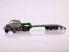 Semitrailer heavy carrier ChMZAP-5523 ​​green 1:43 AutoHistory