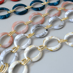 Ручка пластиковая бежевая S-87