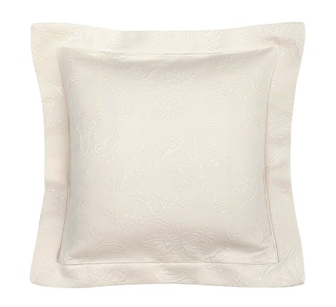 Наволочка декоративная 47х47 Luxberry Country с мережкой экрю