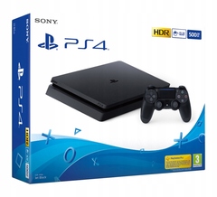 Игровая приставка Sony PlayStation 4 Slim, 500Gb, Jet Black