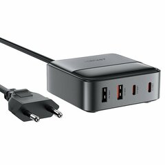 Зарядное устройство ACEFAST PD Z6 65W GaN (2*USB-C+2*USB-A) Desktop charging adapter (EU), черный