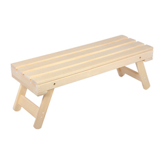Лавочка складная 120х44х43 см, липа