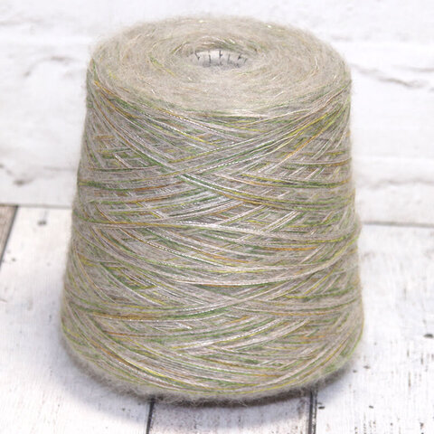 Смотка с альпакой и кидмохером 230 сухая трава