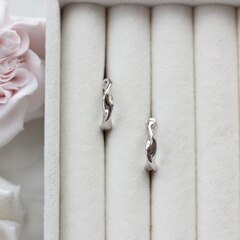 Швензы Конго 17*4 мм, родий, Ш247