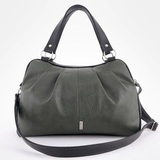 Сумка Саломея 187 македония оливковый + черный