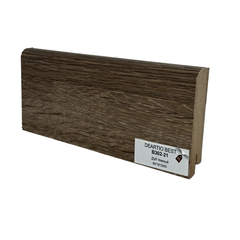 Плинтус МДФ Деартио B302-21 Дуб темный 80х16х2050