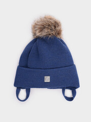 шапка  для мальчика  КВ 20395/ш/синий