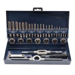 Набор метчиков и плашек M3 -M12 HSS-G 32пр H-Tools 245010HT