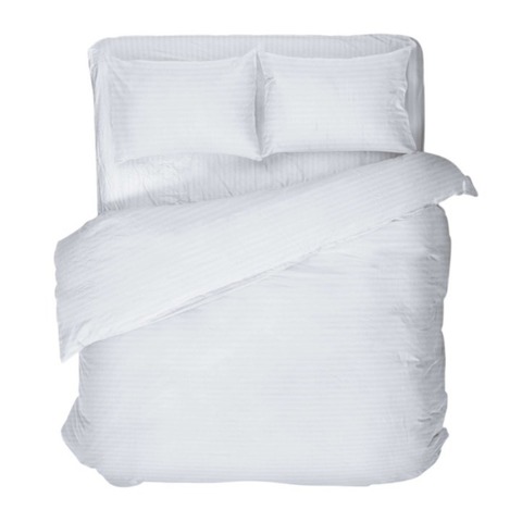 Комплект постельного евро-стандарт WHITE LINE, сатин