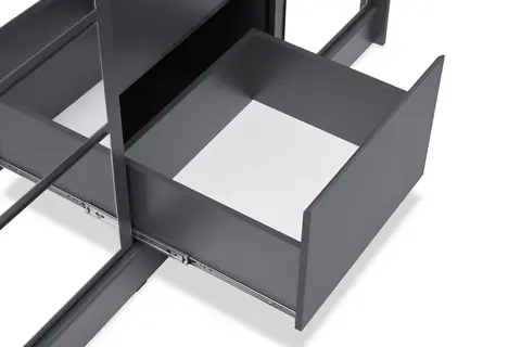 Шкаф-купе Симпл ШКК-06 графит