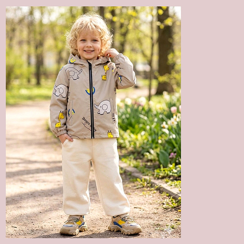 Ветровка на флисе м (1-5) 260319-WQ108