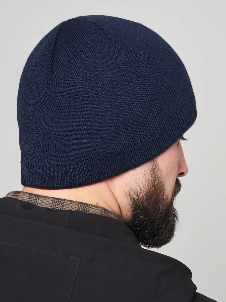 Шапка мужская вязаная