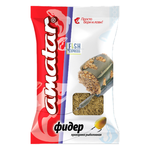 Прикормка Amatar ФИДЕР 750г 10 шт/уп.