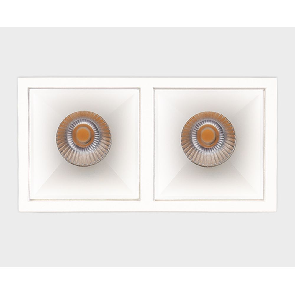 Встраиваемый светильник Italline IT06-6020 white 3000K - 2 шт. + IT06-6022 white