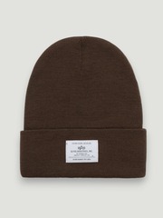 Шапка - Alpha Essential Beanie (espresso - кофейный)