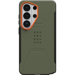 Чехол Uag Civilian Case для Galaxy S26 Ultra, Оливковый/Оранжевый | Olive Drab/Orange