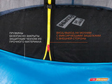 Батут StartLine Fitness 10 футов (305 см) с внутренней сеткой, держателями и летсницей фото №4