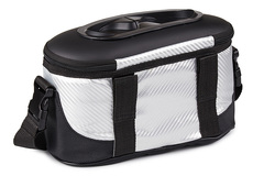 Кан рыболовный HIGASHI Live bait box 7.5L silver/black