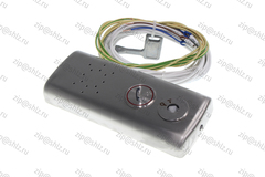 Пост ППП (Перевозка пожарных подразделений) ПЛВ54И-Н1Т0001ЩУ3П, круглая кнопка вызова "Телефонная трубка", шлифованная (сатинированная) нержавеющая сталь, 0601Щ.12.04.800А-02